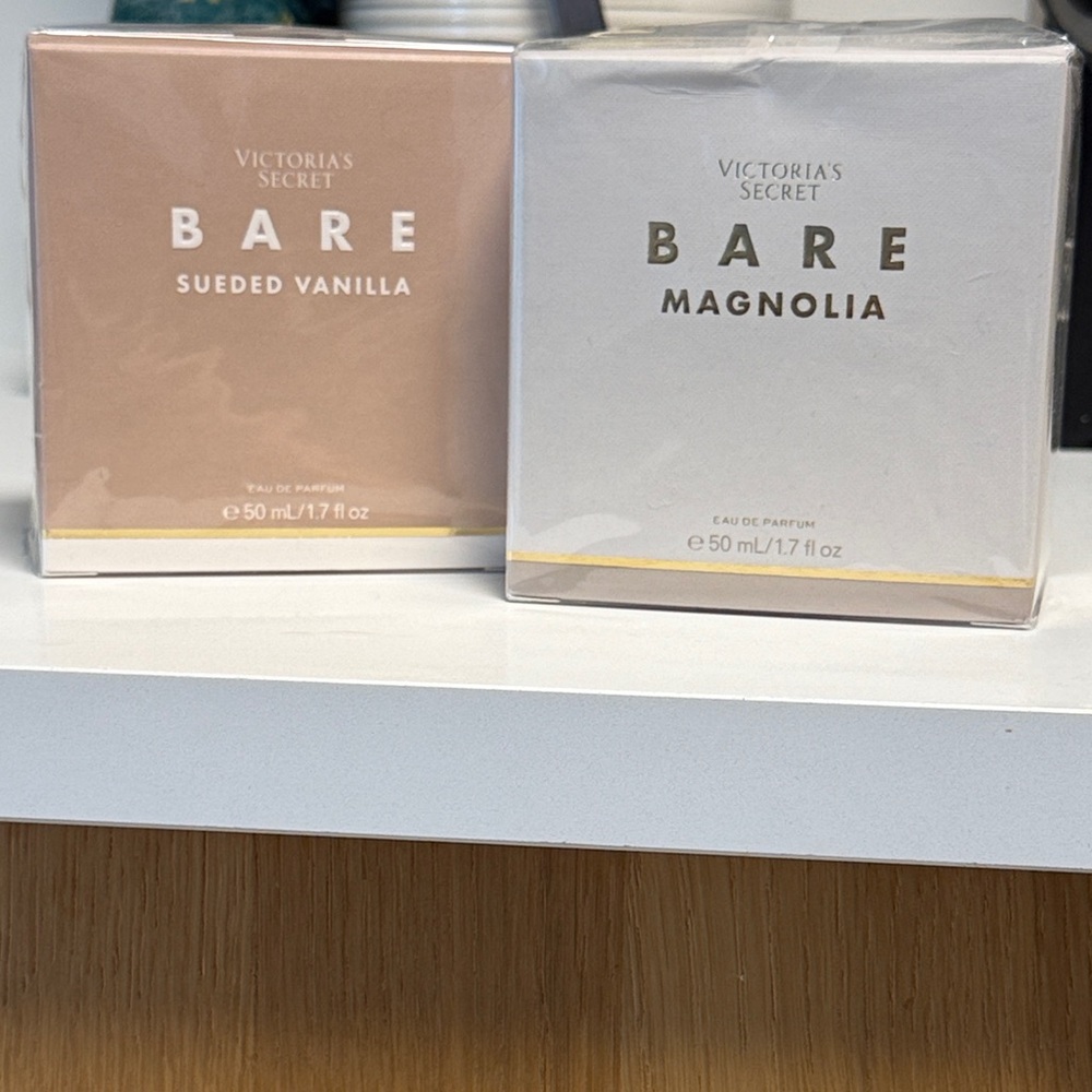 Victoria's Secret Bare Sueded Vanilla and Magnolia Perfume Duo